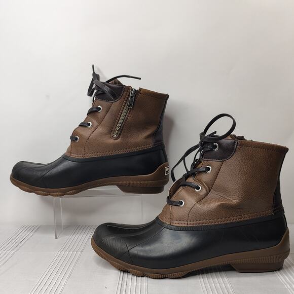 Sperry Top Sider Syren Gulf Duck Boots Women's Size 9M Brown Waterproof - Picture 1 of 13